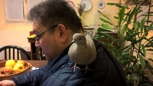 sulla spalla di un nostro amico